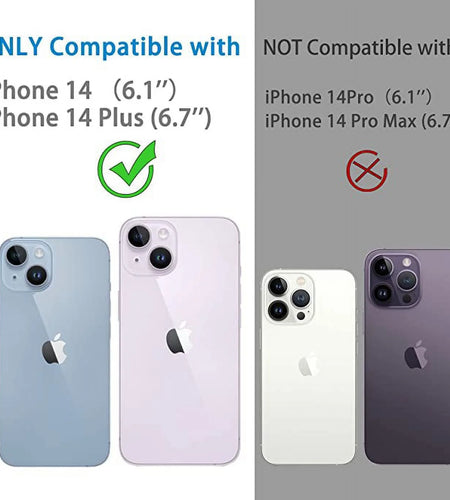 Camera Lens Protector for Iphone 14 & Iphone 14 plus 2022,Premium HD Clear Tempered Glass Lens Cover Flim[Case Friendly][Scratch-Resistant][Easy Installation][Night Circle]