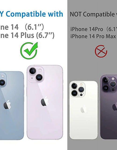 Load image into Gallery viewer, Camera Lens Protector for Iphone 14 &amp; Iphone 14 plus 2022,Premium HD Clear Tempered Glass Lens Cover Flim[Case Friendly][Scratch-Resistant][Easy Installation][Night Circle]
