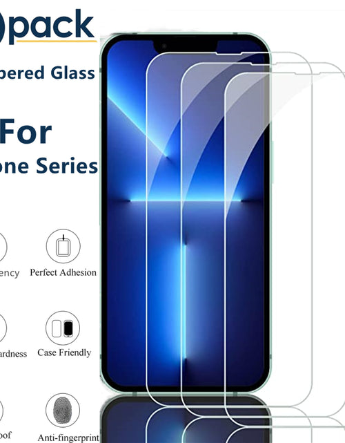 Load image into Gallery viewer, 3-PACK for Iphone 16 15 14 13 12 11 Pro Max XR X Tempered Glass Screen Protector
