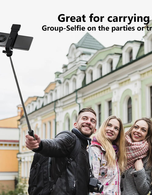 Load image into Gallery viewer, Cmybabee Selfie Stick, Tripod, 40In Retractable  with Remote, 2 Level Fill Light, Selfie Tripod for Iphone Android
