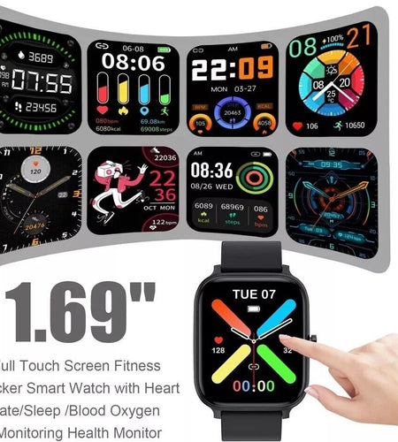 Reloj Inteligente De Mujer Hombre Para Iphone Apple Samsung Android Y Bluetooth