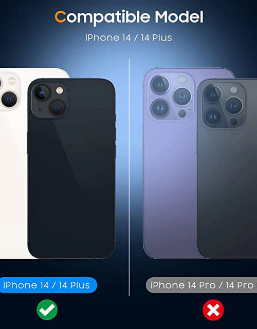 Load image into Gallery viewer, Camera Lens Protector for Iphone 14 &amp; Iphone 14 plus 2022,Premium HD Clear Tempered Glass Lens Cover Flim[Case Friendly][Scratch-Resistant][Easy Installation][Night Circle]
