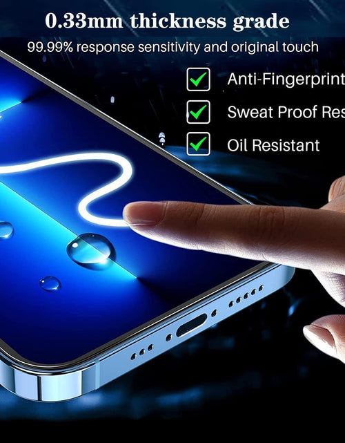 Load image into Gallery viewer, 3-PACK for Iphone 16 15 14 13 12 11 Pro Max XR X Tempered Glass Screen Protector
