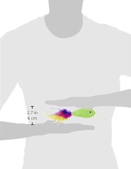 Load image into Gallery viewer, (3 Count) Fish Flop Crinkle Catnip Cat Toys - Multi Color, 3 Count
