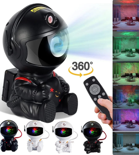 Astronaut Galaxy Projector, Starry Sky Nebula Projection Night Light with Remote Control and Timer, Suitable for Bedroom and Party Decoration
