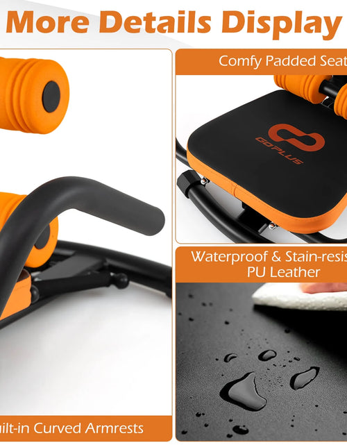 Load image into Gallery viewer, Core Ab Trainer Bench Abdominal Stomach Exerciser Workout Gym Fitness Machine
